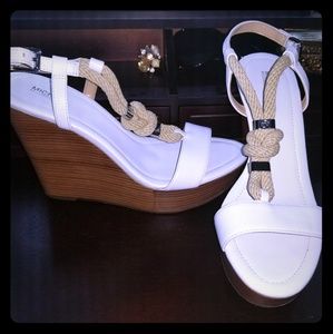 Michael Kors Wedge Sandals.
